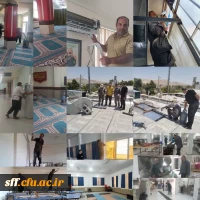 تعهد و خدمت رسانی همکاران واحد سلمان فارسی شیراز 2