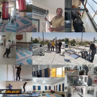 تعهد و خدمت رسانی همکاران واحد سلمان فارسی شیراز