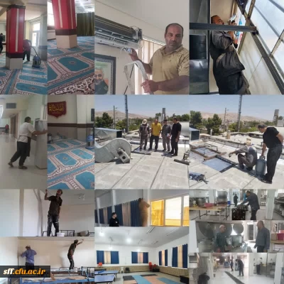 تعهد و خدمت رسانی همکاران واحد سلمان فارسی شیراز