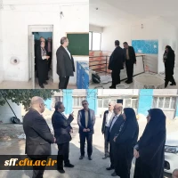 بازدید از ساختمان شهید دستغیب مرکز سلمان فارسی در حاشیه مراسم تکریم و معارفه 
 2