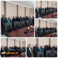 تقدیر اعضای شورای صنفی دانشجویان دانشگاه فرهنگیان سلمان فارسی از کارکنان واحد مالی دانشگاه به مناسبت روز حسابدار 2