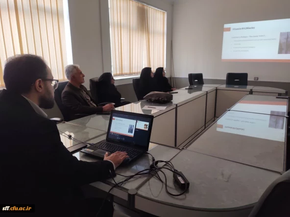 برگزاری کارگاه آشنایی با ویتامین ها ویژه کارکنان و اساتید 
دانشگاه فرهنگیان فارس – واحد سلمان فارسی