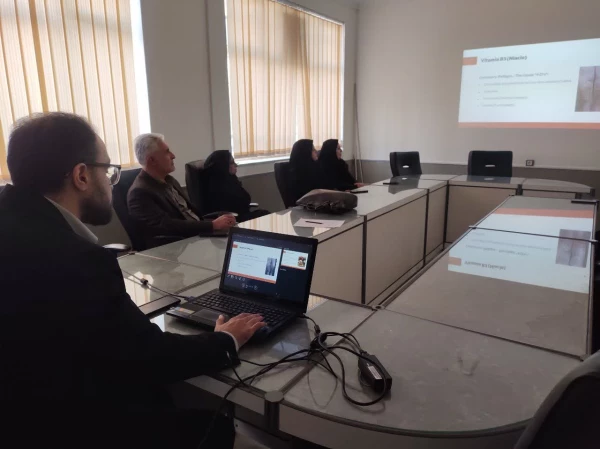 برگزاری کارگاه آشنایی با ویتامین ها ویژه کارکنان و اساتید 
دانشگاه فرهنگیان فارس – واحد سلمان فارسی 2