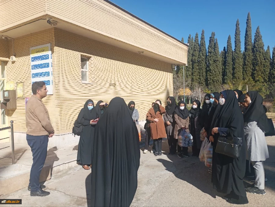 بازدید دانشجومعلمان دانشگاه فرهنگیان سلمان فارسی از بیمارستان جانبازان جنت شیراز و تکریم مقام جانبازان 2