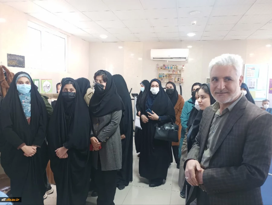 بازدید دانشجومعلمان دانشگاه فرهنگیان سلمان فارسی از بیمارستان جانبازان جنت شیراز و تکریم مقام جانبازان 6