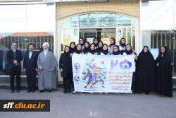 مراسم اعزام کاروان ورزشی دانشجو معلمان دانشگاه فرهنگیان استان فارس به المپیاد ورزشی 4