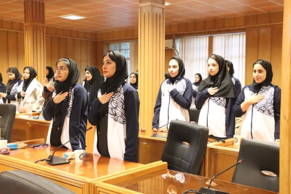 مراسم اعزام کاروان ورزشی دانشجو معلمان دانشگاه فرهنگیان استان فارس به المپیاد ورزشی 11