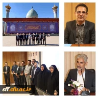 آیین معارفه دکتر امین باقری کراچی، سرپرست معاونت آموزشی و پژوهشی و  دکتر حسین فراست، سرپرست دانشکده علوم پایه دانشگاه فرهنگیان استان فارس 2