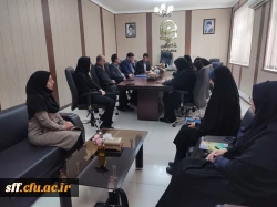  بازدید هیأت رئیسه دانشگاه فرهنگیان فارس از دانشکده علوم تربیتی
 2