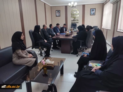  بازدید هیأت رئیسه دانشگاه فرهنگیان فارس از دانشکده علوم تربیتی
