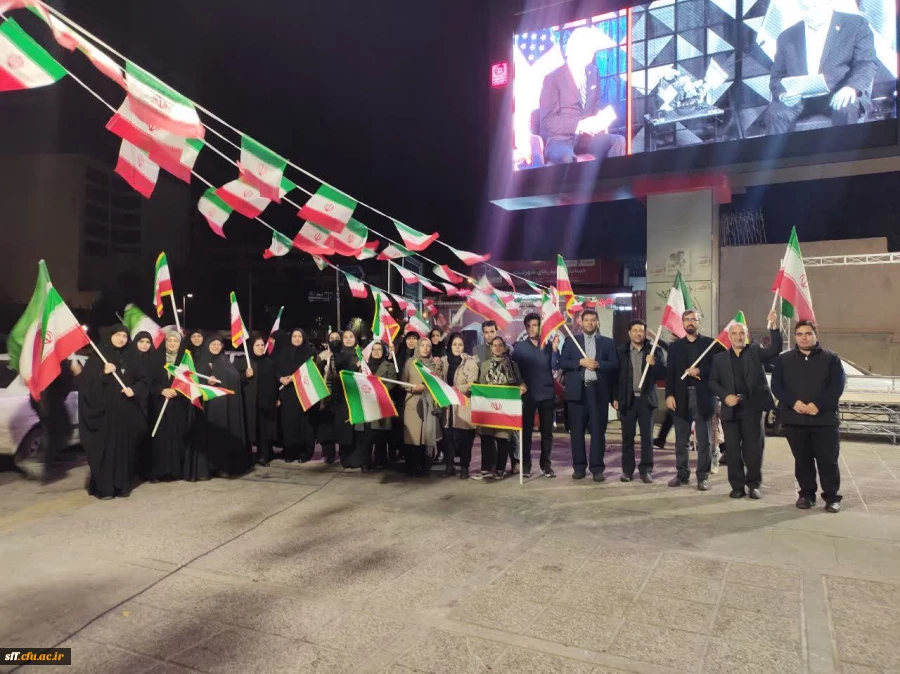 حرکت کاروان خودرویی کارکنان واحددانشگاهی سلمان فارسی شیراز 4
