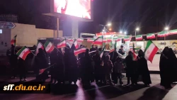 حرکت کاروان خودرویی کارکنان واحددانشگاهی سلمان فارسی شیراز 6