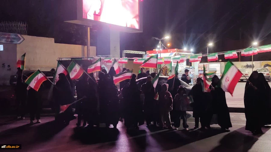 حرکت کاروان خودرویی کارکنان واحددانشگاهی سلمان فارسی شیراز 6