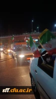 حرکت کاروان خودرویی کارکنان واحددانشگاهی سلمان فارسی شیراز 9