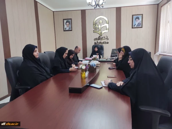 برگزاری جلسه شورای دانشجویی
دانشگاه فرهنگیان فارس واحد سلمان فارسی 2