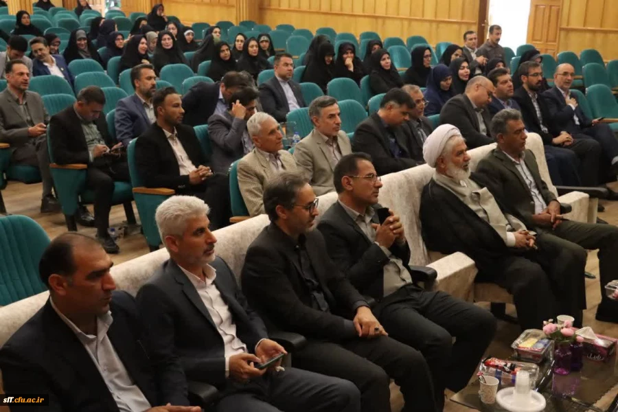 مراسم معارفه سرپرست و معاونین دانشکده علوم تربیتی دانشگاه فرهنگیان فارس 4