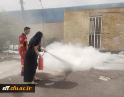 برگزاری کارگاه اطفای حریق و ایمنی در محیط کار 7