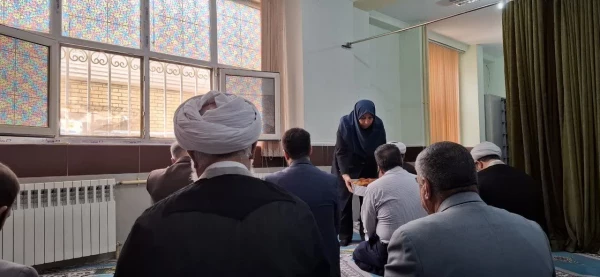 مراسم بزرگداشت سالروز شهادت شهید رئیسی و شهدای خدمت در دانشگاه فرهنگیان فارس 3