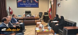 دیدار سرپرست دانشکده علوم تربیتی استان فارس با فرماندار شهرستان کازرون 2