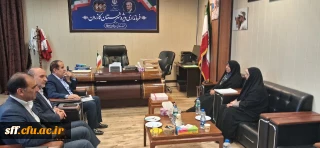 دیدار سرپرست دانشکده علوم تربیتی استان فارس با فرماندار شهرستان کازرون